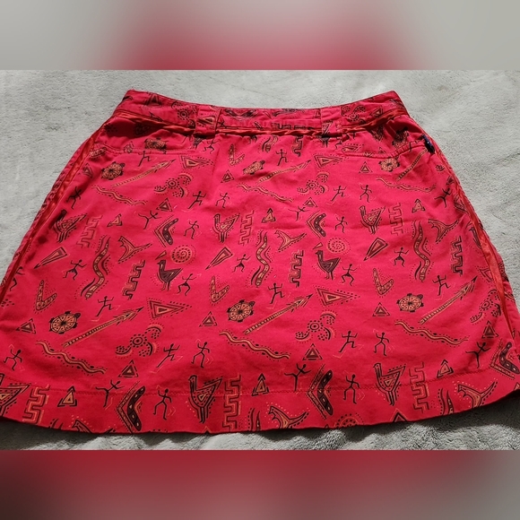 Tatiana Australia Red Golf Skirt/Skorts Size 8 - Picture 1 of 13
